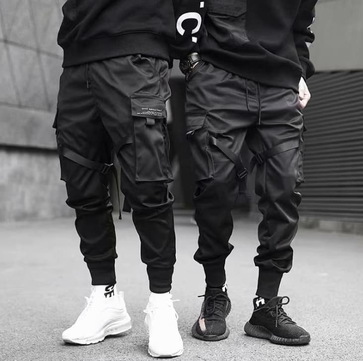 Pantalon cargo streetwear beige – Homme