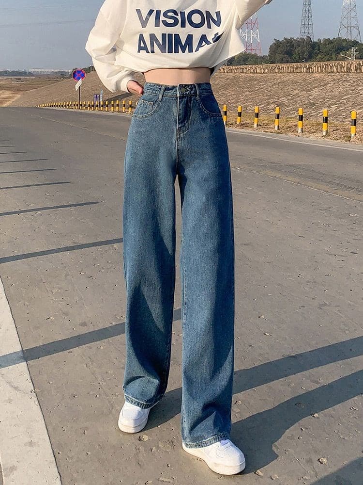 Jean Baggy Large Femme