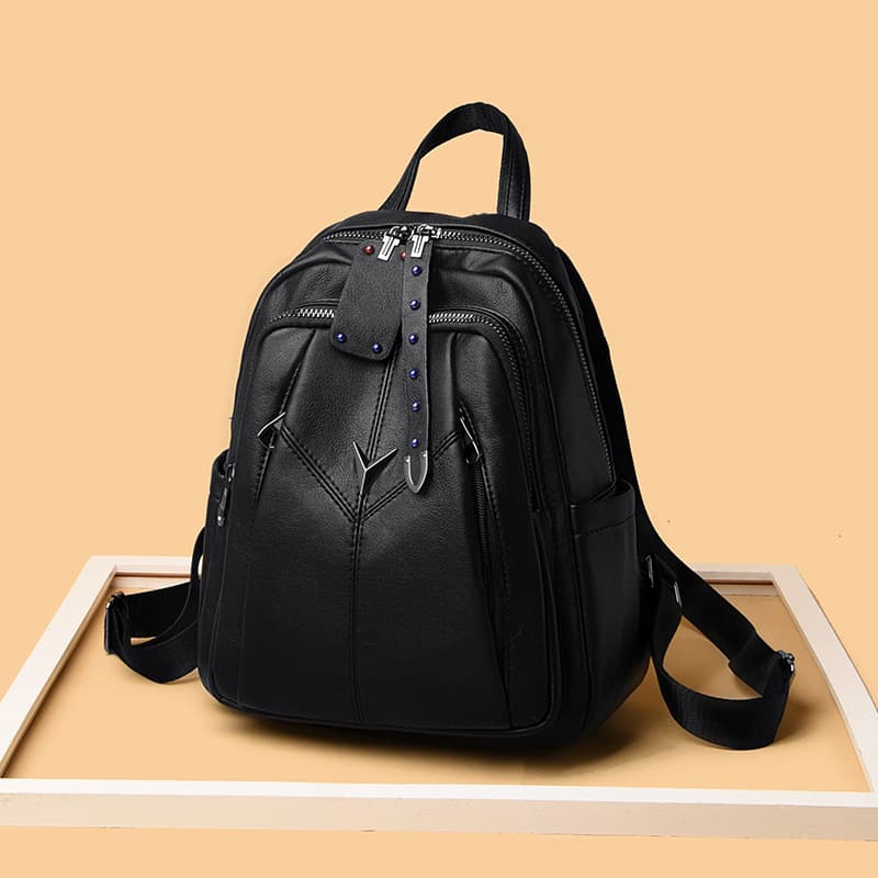 Sac Bandoulière Blanc Tendance Style Écolière
