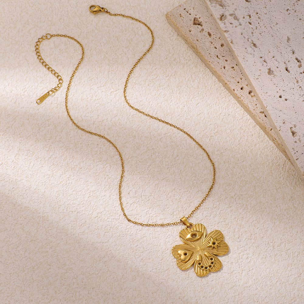Collier de style en acier inoxydable pour hommes