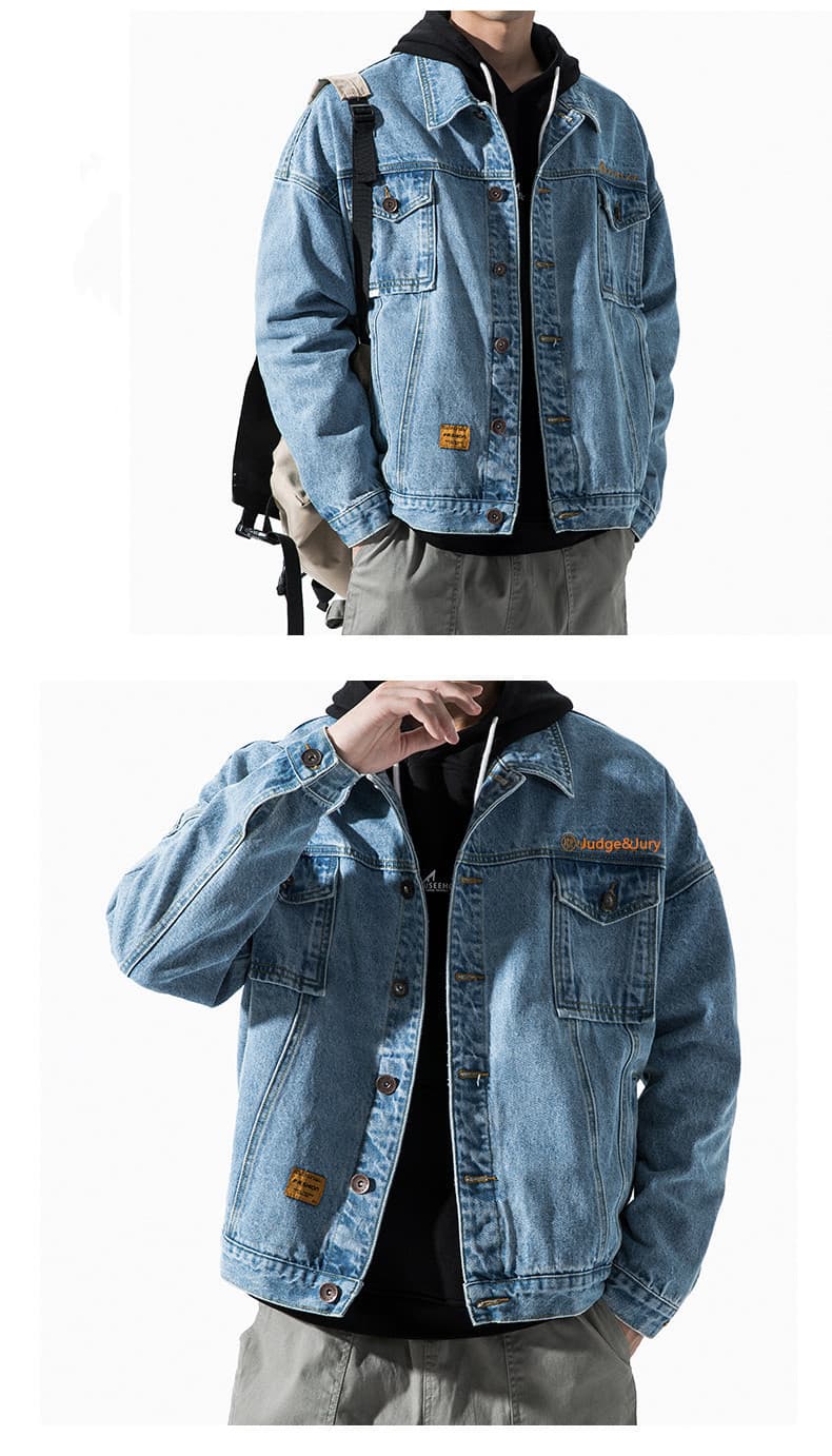 Veste Tissu Sauvage Tendance Homme