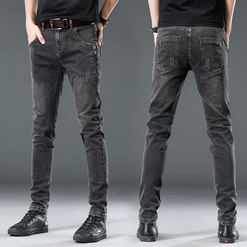 Pantalon décontracté stretch tendance homme