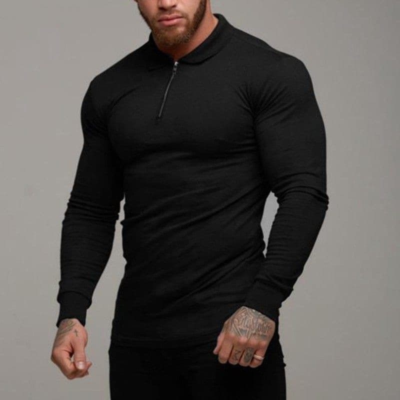 Polo Brode Casual Homme — noir