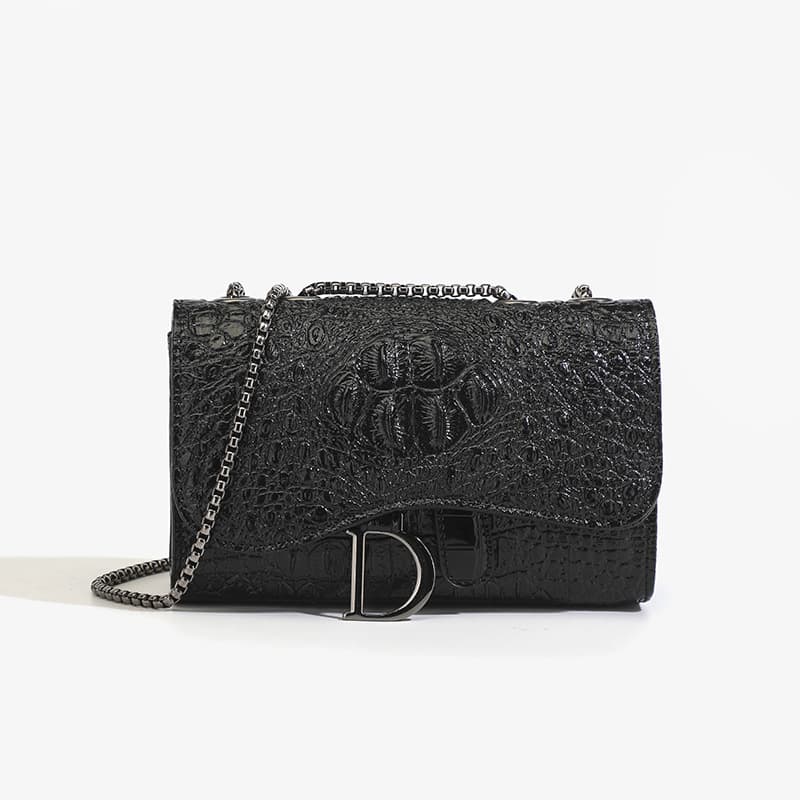 Sac Carré à Chaîne Tendance Femme