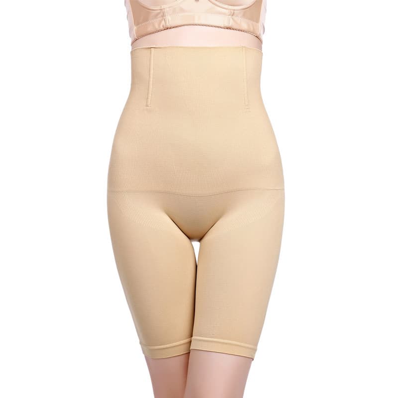 Culotte pour femme de haute taille, formant ventre et minceur — beige