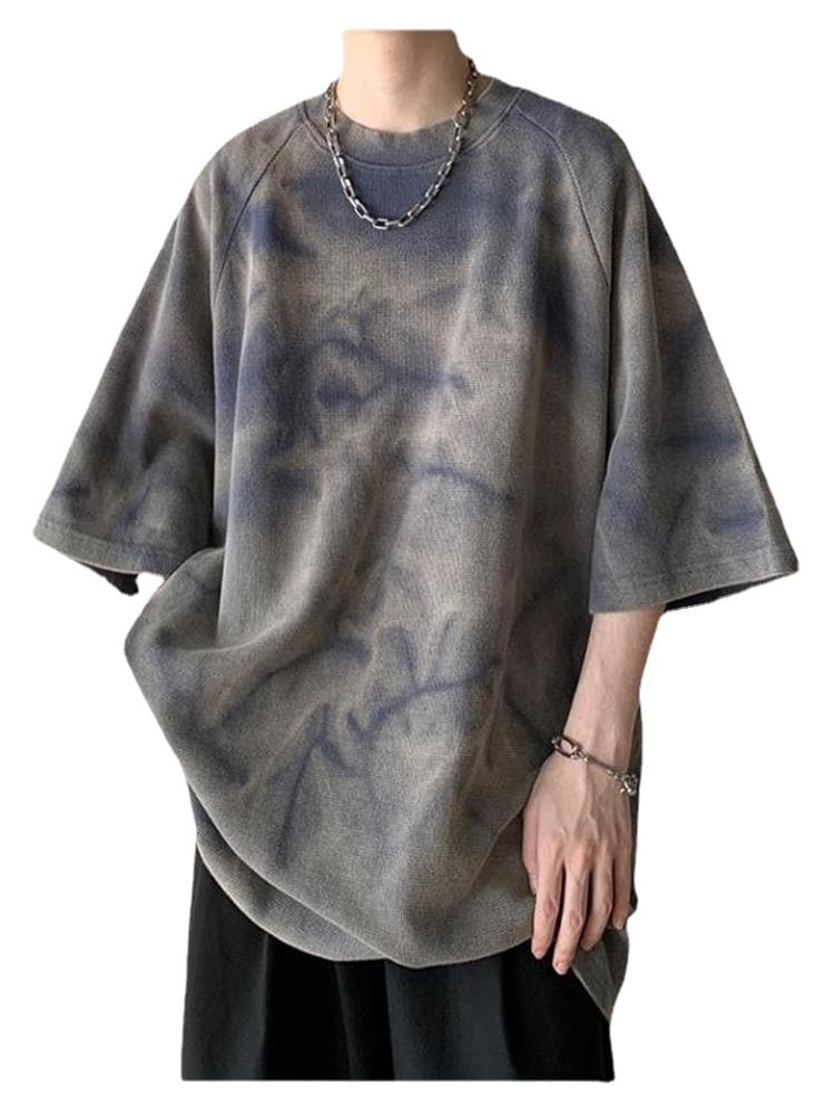 T-shirt rétro ample tendance homme