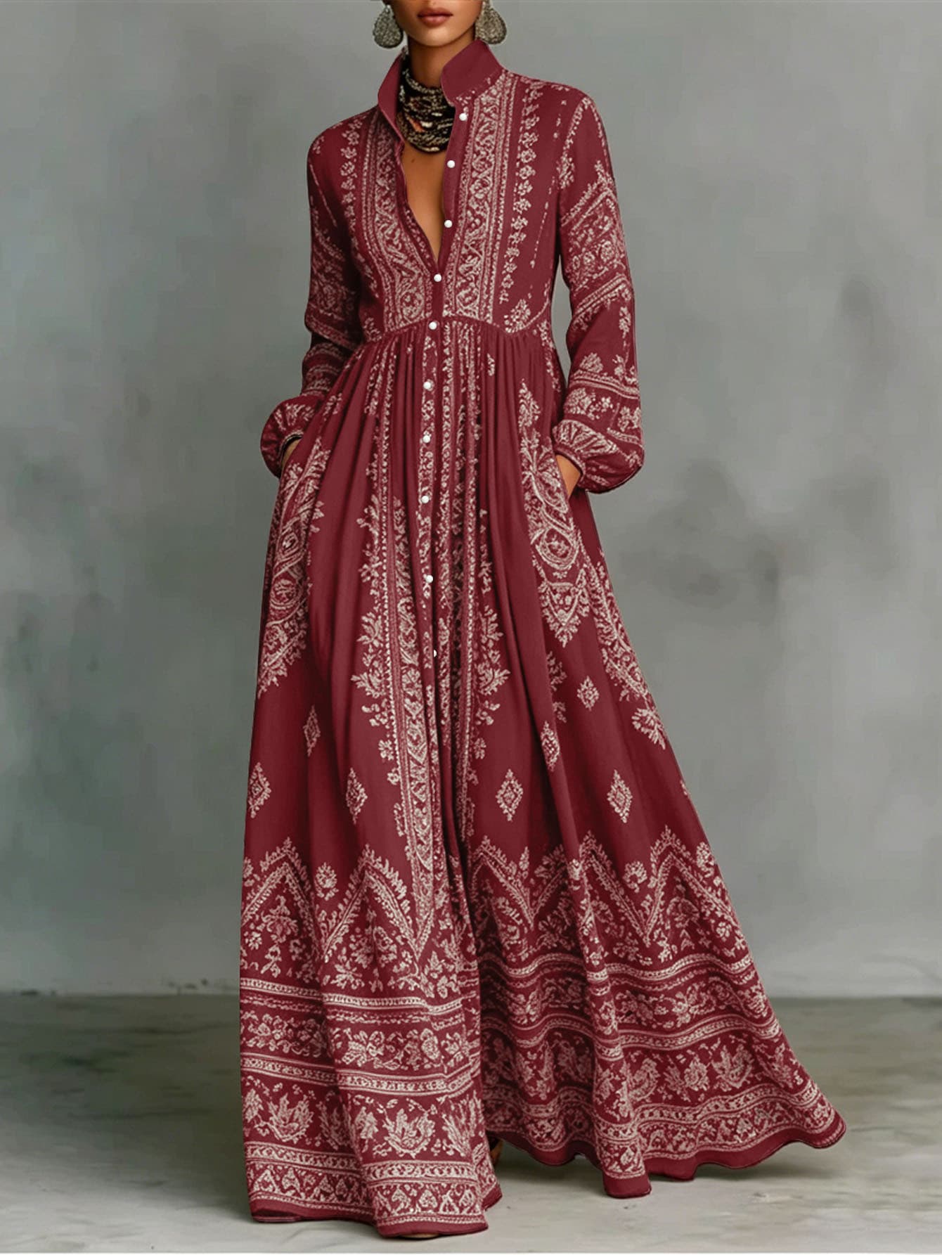 Robe Longue Fluide Ete