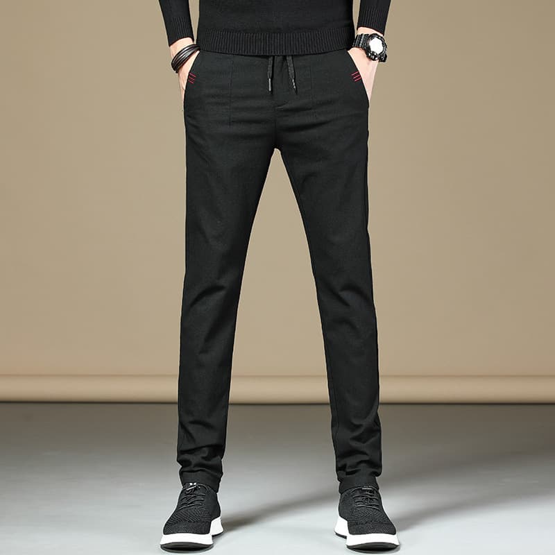 Pantalon décontracté tendance branché homme