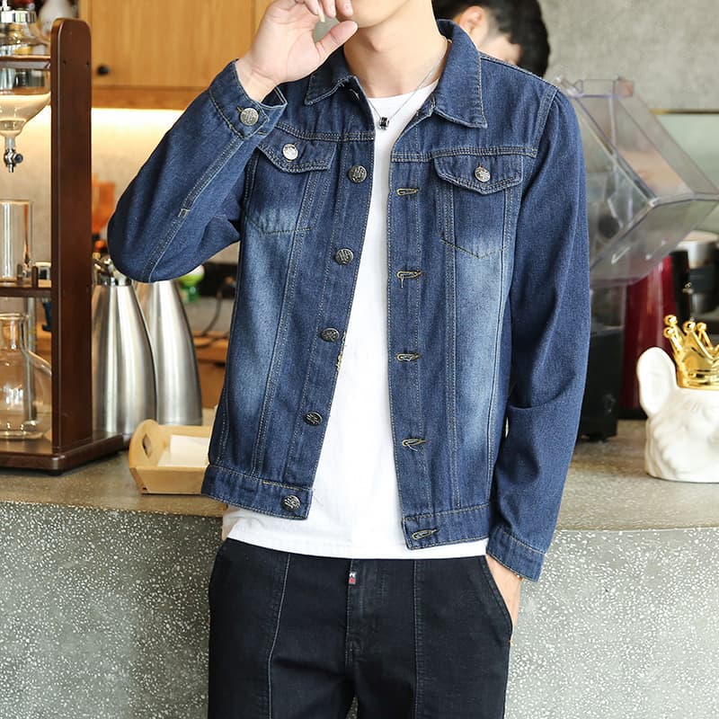 Veste en Jean Tendance Jeune Homme