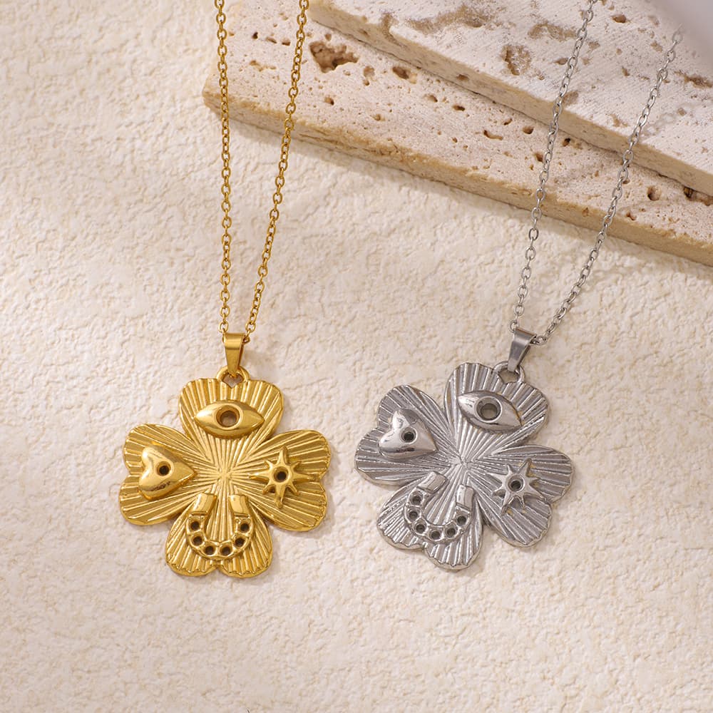 Collier de style en acier inoxydable pour hommes