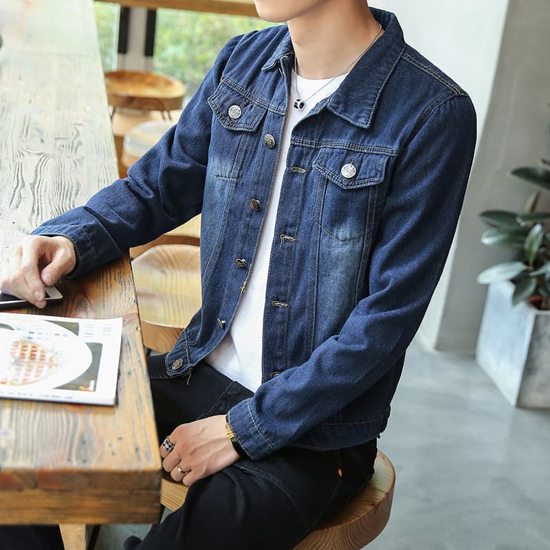 Veste en Jean Tendance Jeune Homme