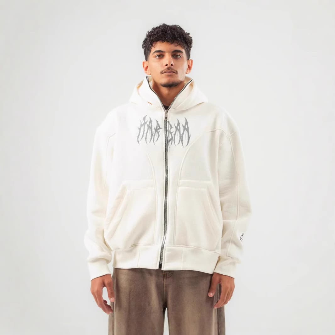 Veste à Capuche Imprimée Style Streetwear Tendance