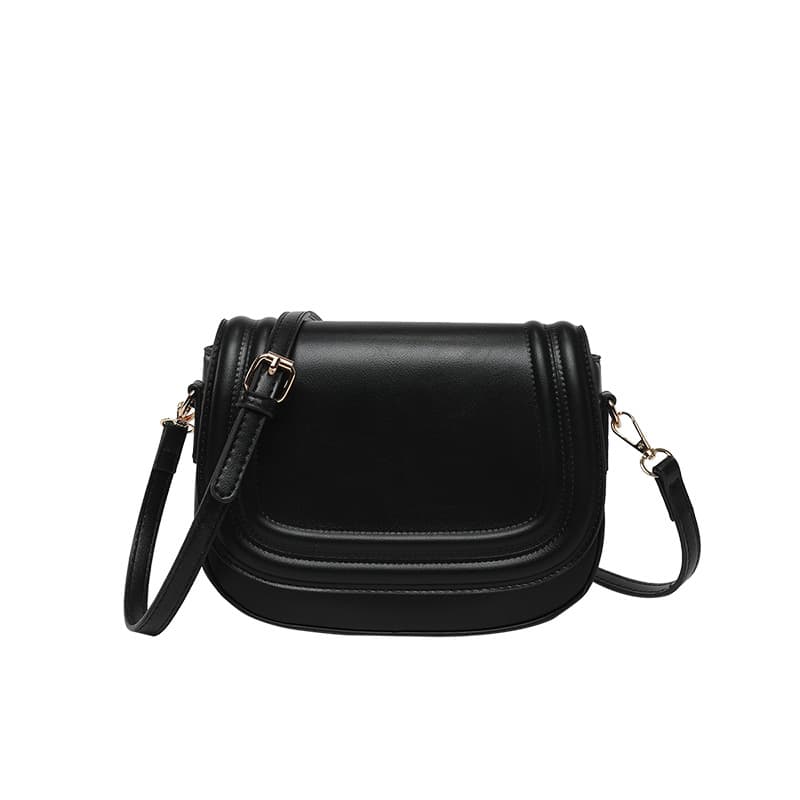 Sac Bandoulière Polyvalent Tendance Femme — noir