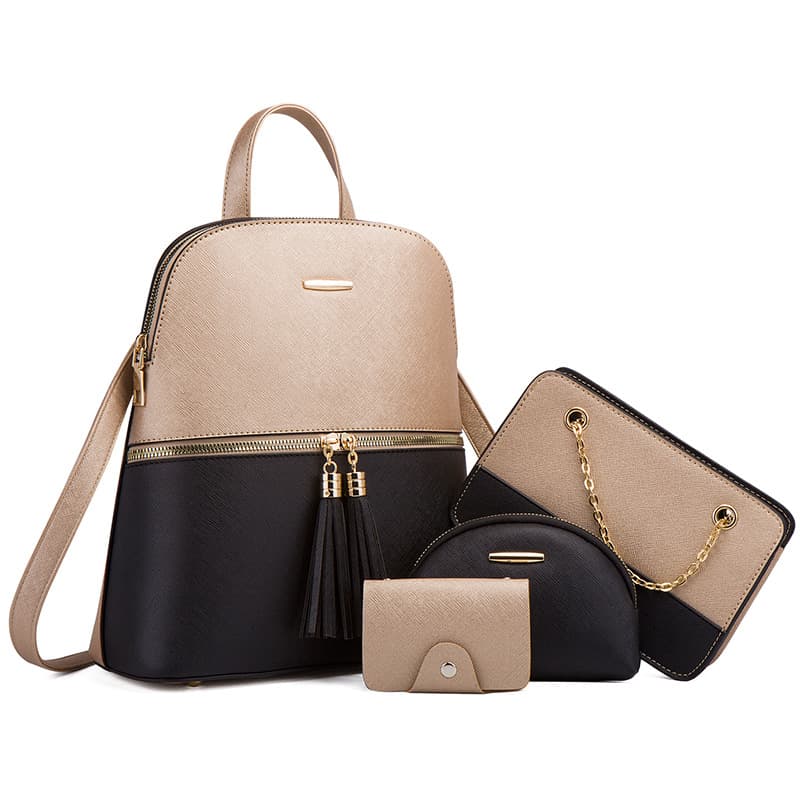 Sac Bandoulière Cuir Niche Tendance Femme — or