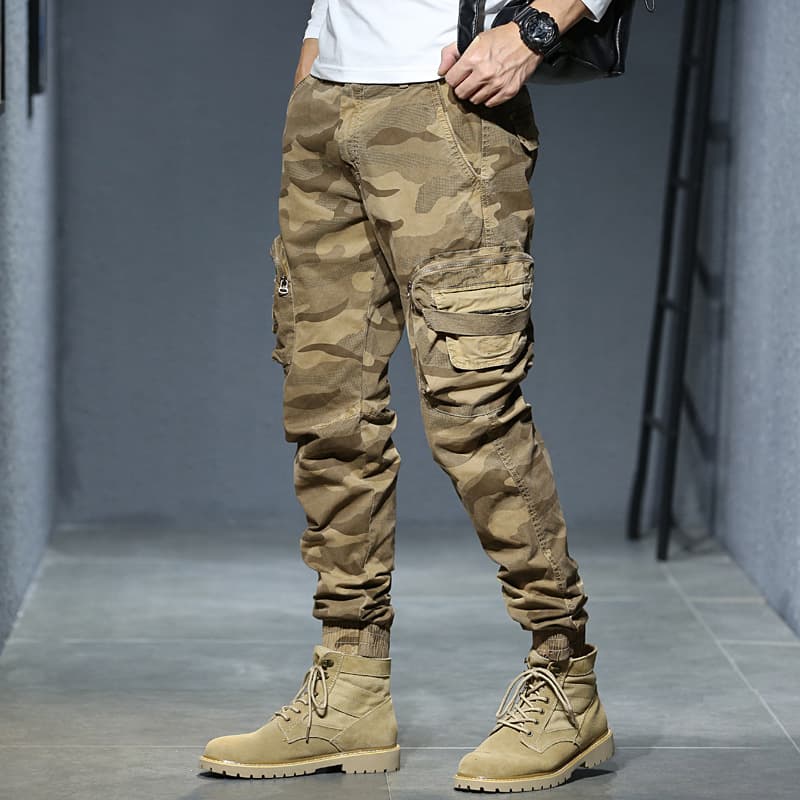 Pantalon harem fin tendance homme