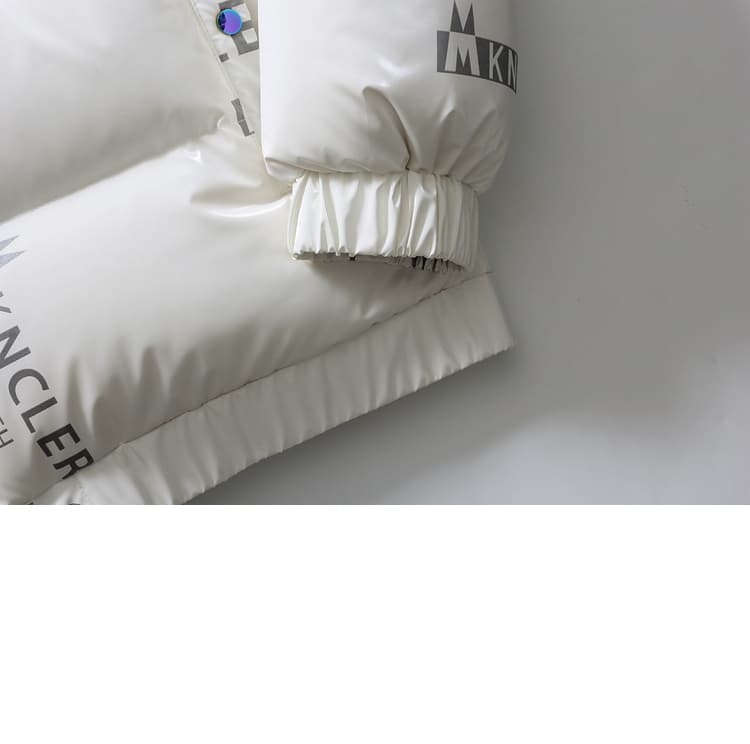Doudoune Duvet de Canard Col Montant Style Hip Hop Tendance
