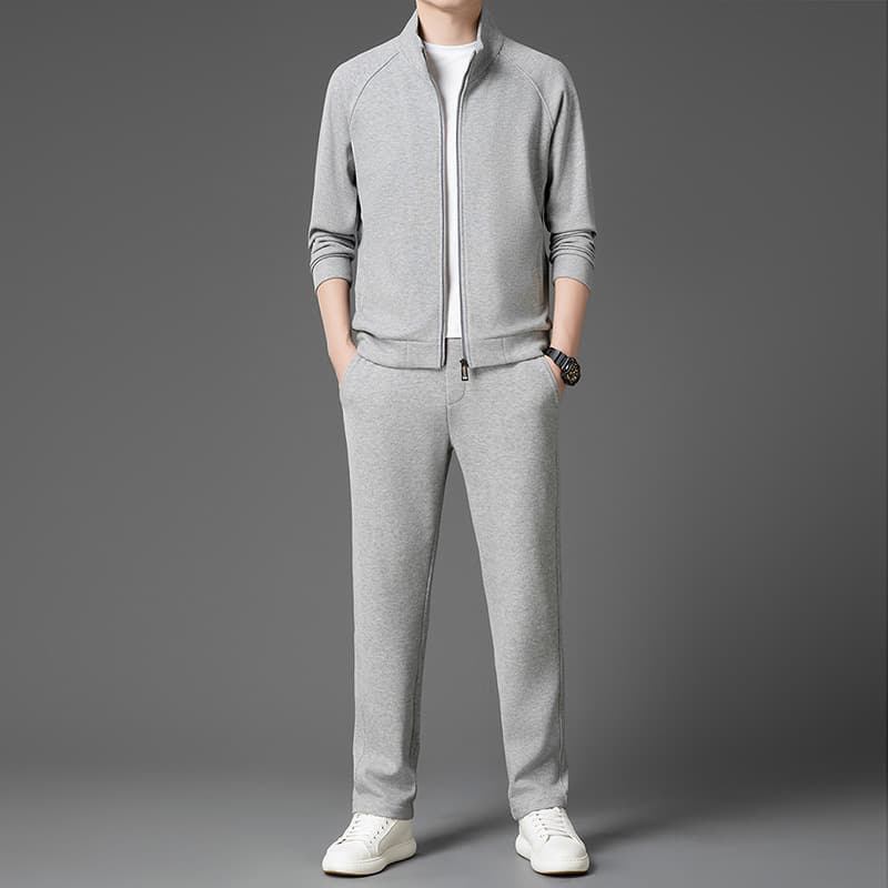 Ensemble de Sport Décontracté Uni Tendance Homme