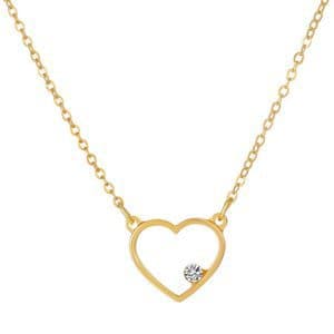 Collier tendance chaîne clavicule simple vague or rose