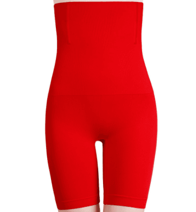 Culotte pour femme de haute taille, formant ventre et minceur — rouge