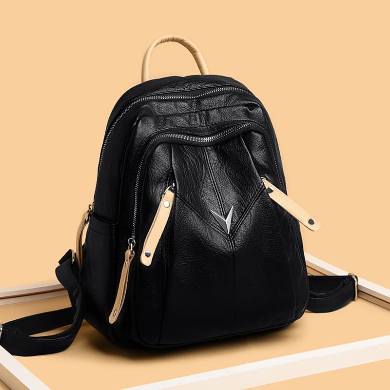 Sac Bandoulière Blanc Tendance Style Écolière