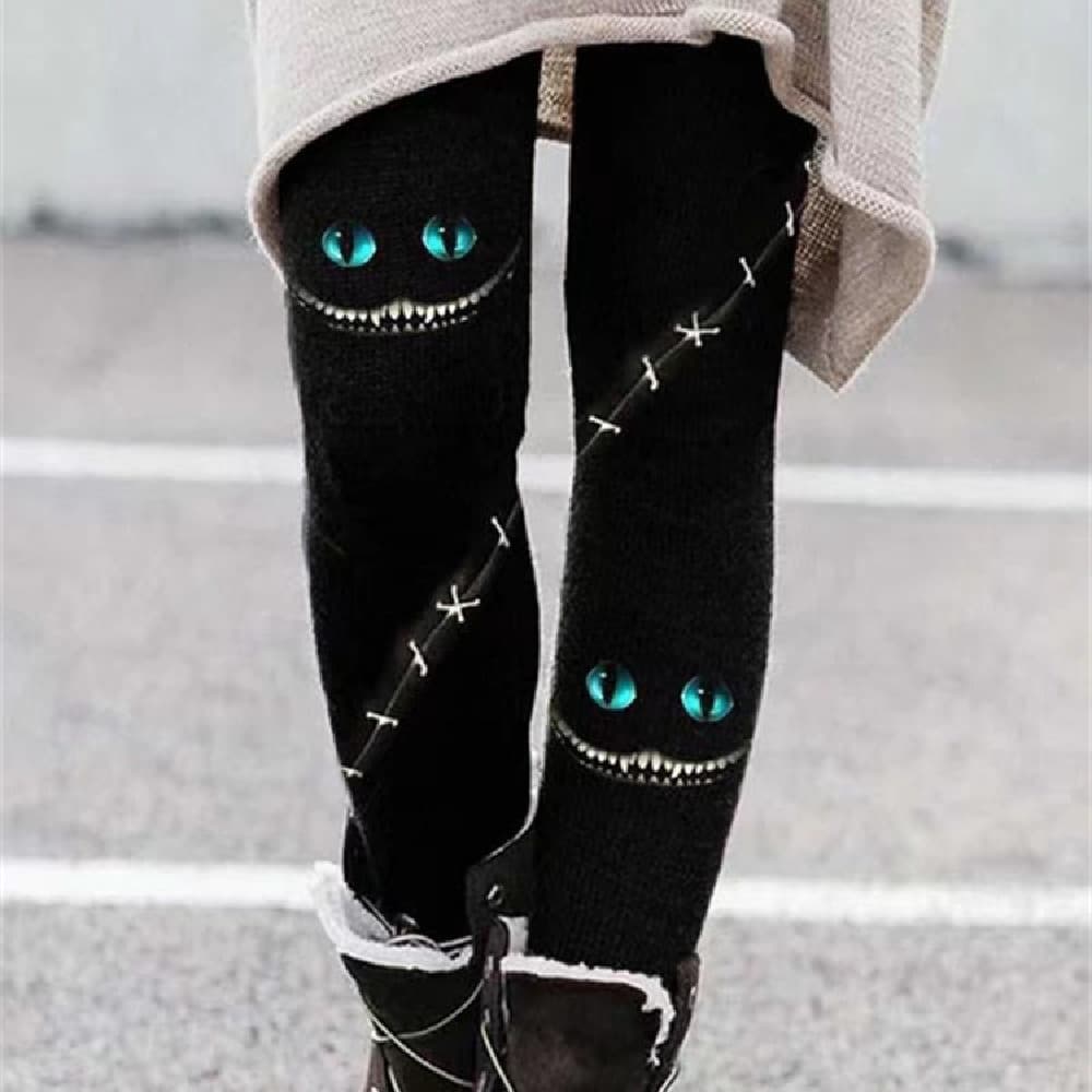 Legging Élastique Motifs Tendance Femme