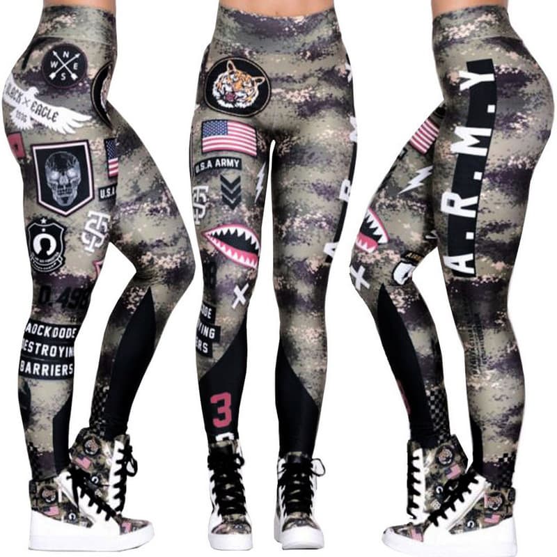 Legging Fitness Sport Tendance Femme