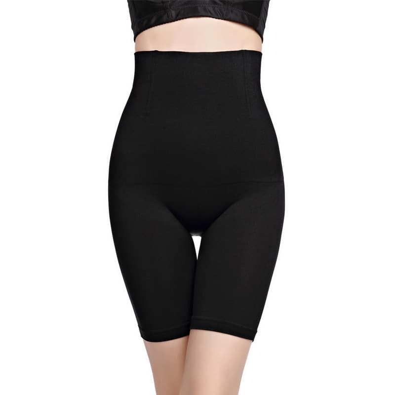 Culotte pour femme de haute taille, formant ventre et minceur — noir