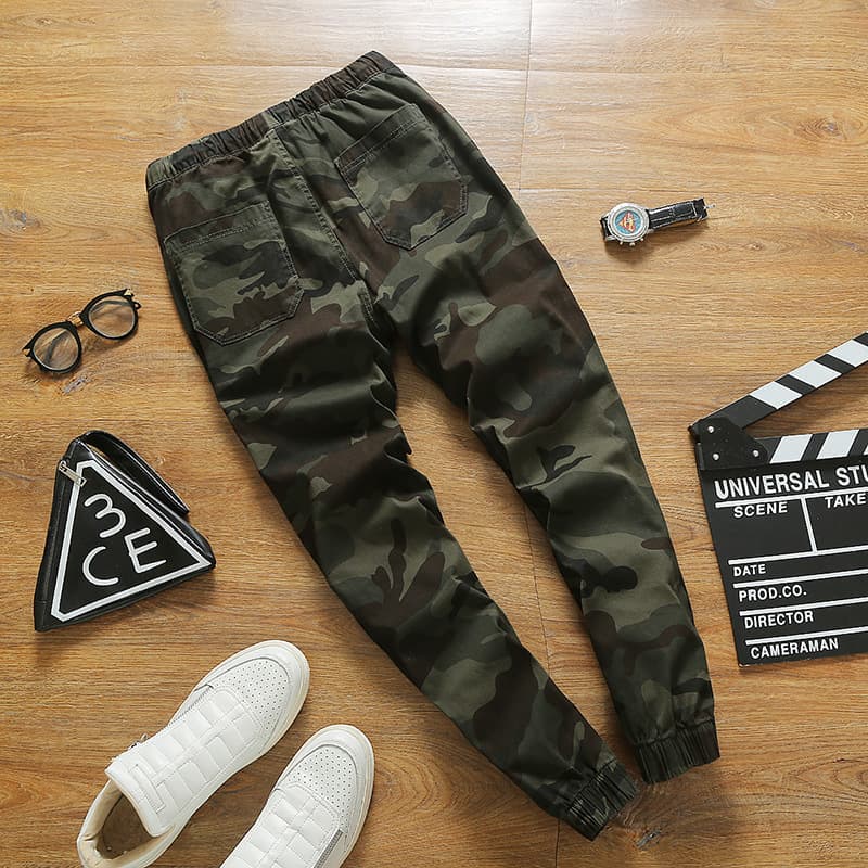 Pantalon camouflage tendance homme