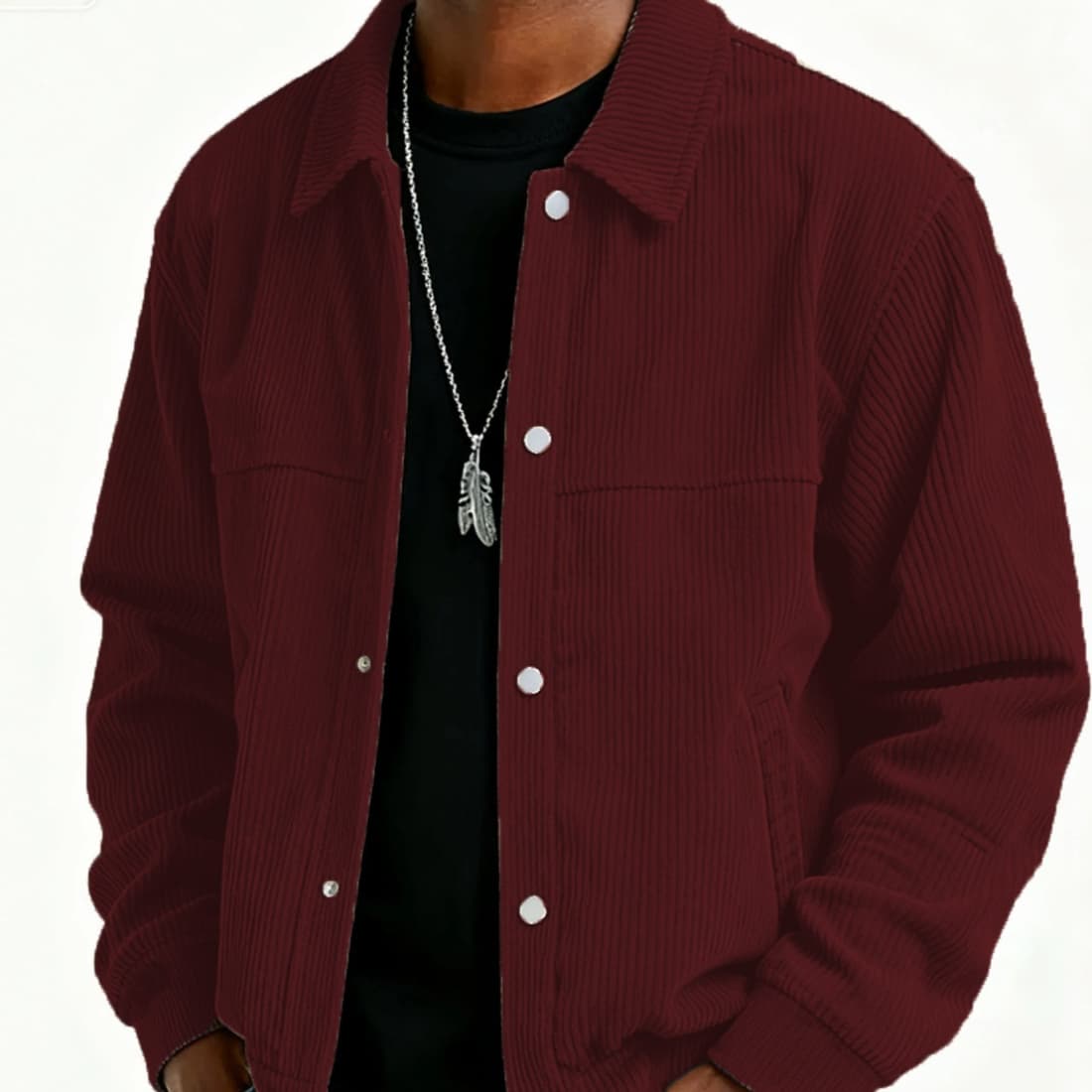 Veste Ample Tendance Homme