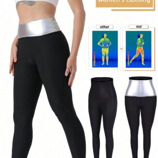 Sauna Sweat Shapewear Shorts Leggings Pants Workout Weight Loss Lower Body Shaper Sweatsuit Exercise Fitness Women